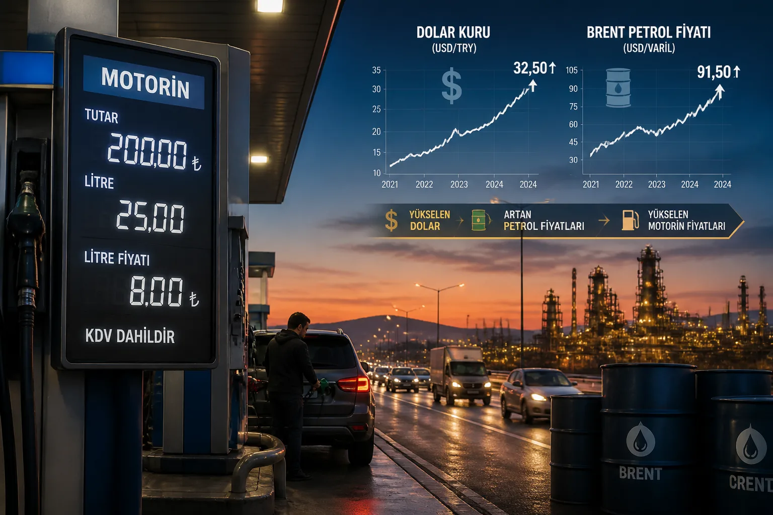 Döviz Kuru ve Petrol Fiyatları Motorini Nasıl Etkiler?